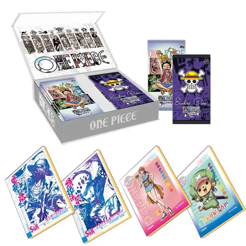 Cartas One Piece Cards Booster Box Card Box Collection Letters Sanji One Piece Anime Paper Cards Anime Collection