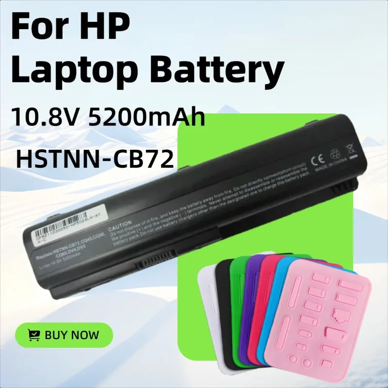 Batteria 511872-001 EV06 EV09 per Hp DV4-1444 DV6-1220SP CQ60-315AU [5200mAh Batteria 511872-001 EV06 EV09 per Hp DV4-1444 DV6-1220SP CQ60-315AU [5200mAh