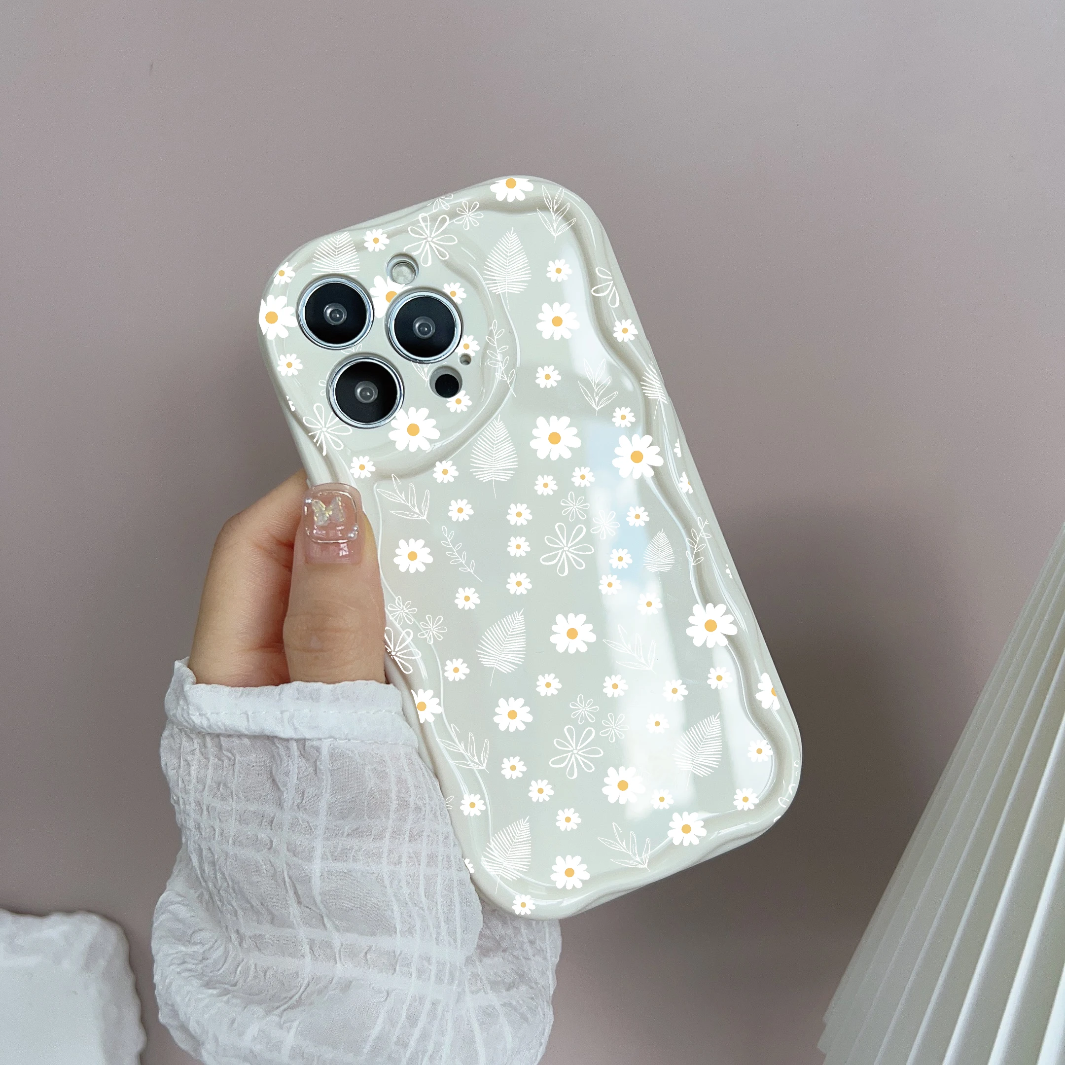 Charming Y2K Bow Knot Love Heart Phone Case Cover