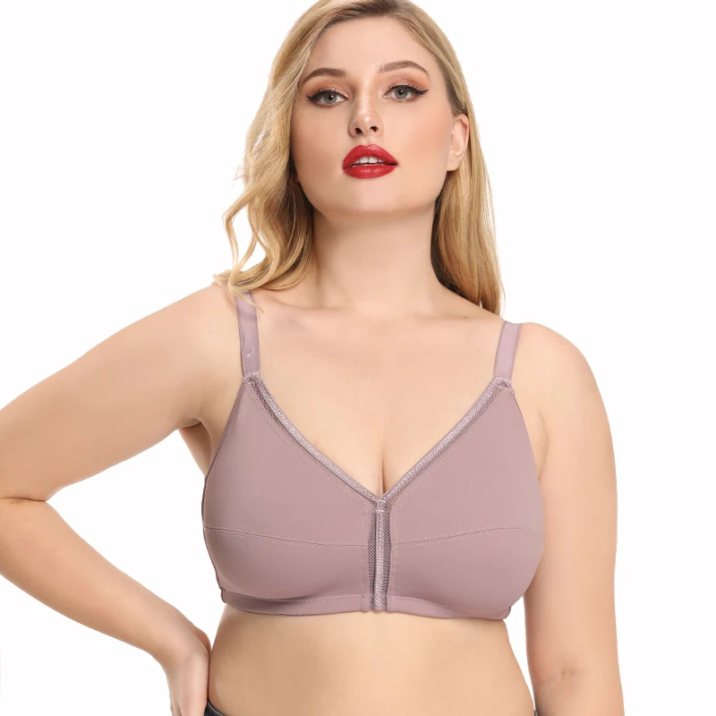 Wingslove Women's Wireless Minimizer Bra Plus Size Non-Padded - Import It  All