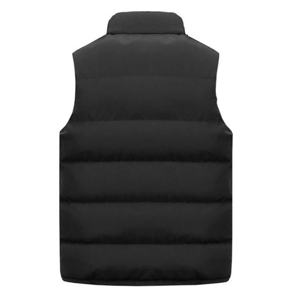 Cotton Unisex Parka Waistcoat for Autumn Winter