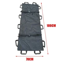 Medical First Aid Stretcher Adjustable Portable Emergency Rescue Soft Rack Thickened Canvas Elderly Patients Paralyzed Transport 1