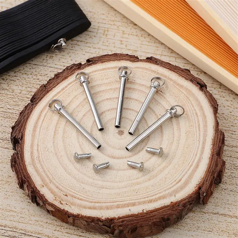 5 Sets Folding Fan Shaft Rivets And Nuts Handheld Fan Repairing Kit Hand Fasteners