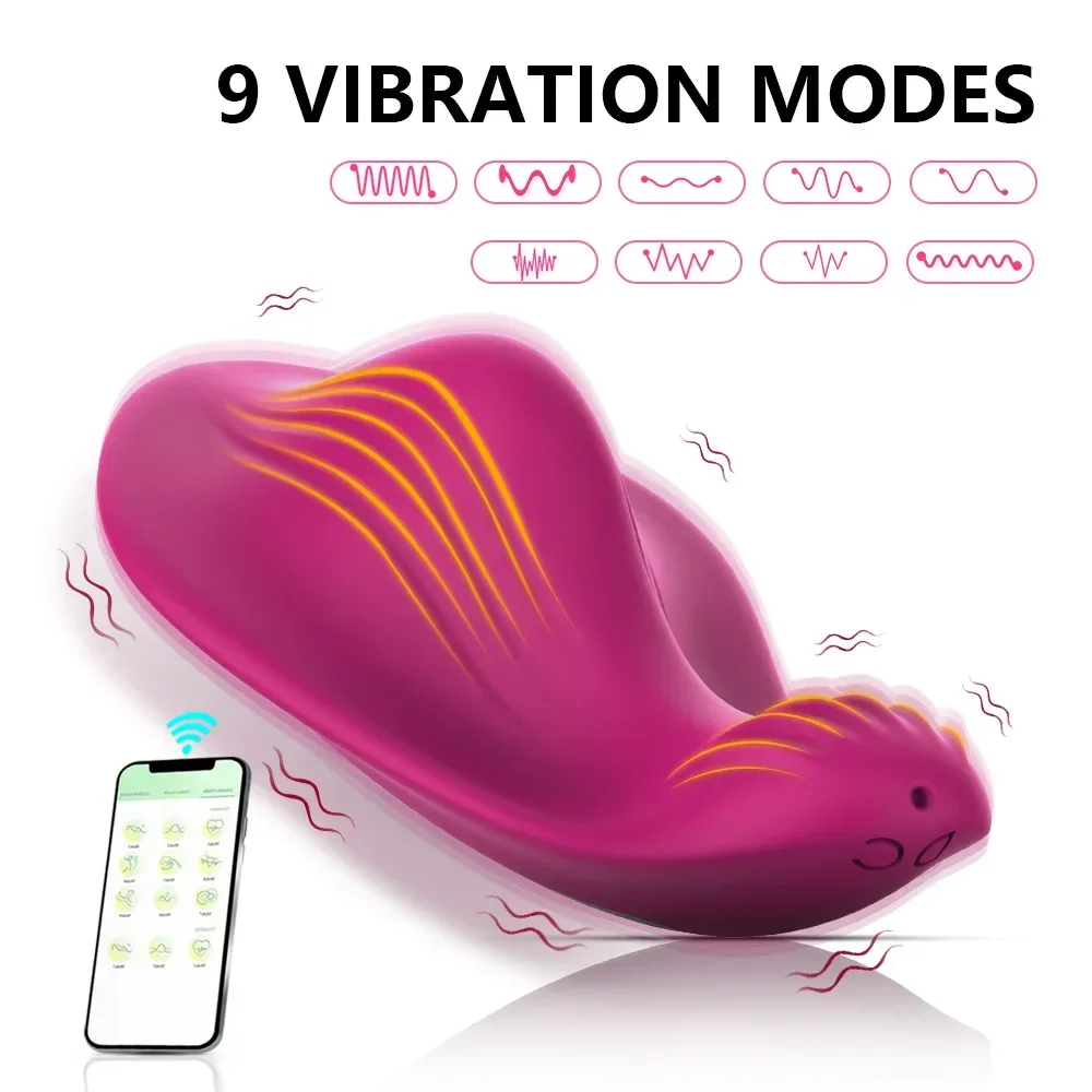 Mini Clitoris Vibrator Female Wearable Panties Vibrator Clit Stimulator APP Control For Women Couples