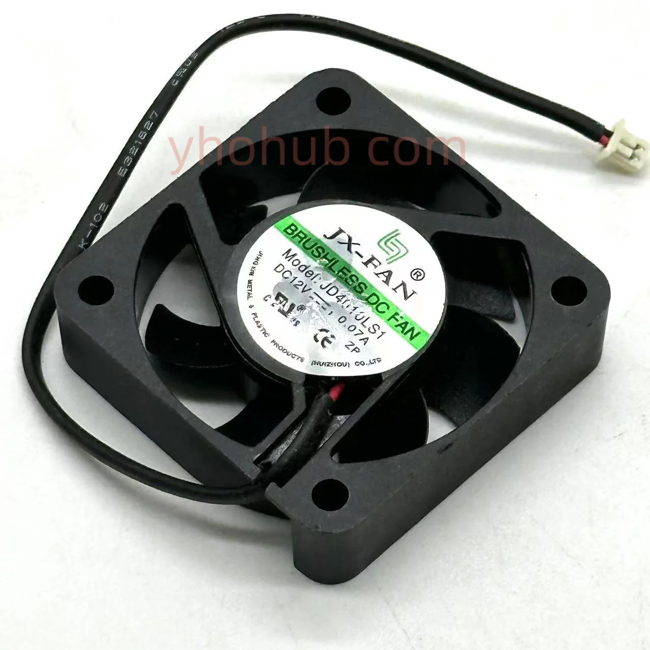 

JX-FAN JD4010LS1 DC 12V 0.07A 40x40x10mm 2-проводной Вентилятор охлаждения сервера