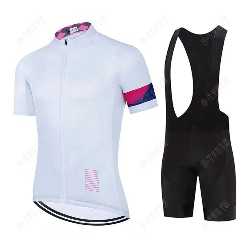 

2022 Cycling Jersey Sets Pro Team Cycling Clothing Quick Dry Short Sleeves MTB Bike Clothes 19D Gel Pad Bib Pants Bicycle Shirt