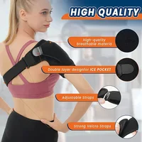 Shoulder Support Brace for Men & Women, Adjustable Shoulder Brace for Torn Rotator Cuff, Tendonitis, Dislocation Left or Right 2