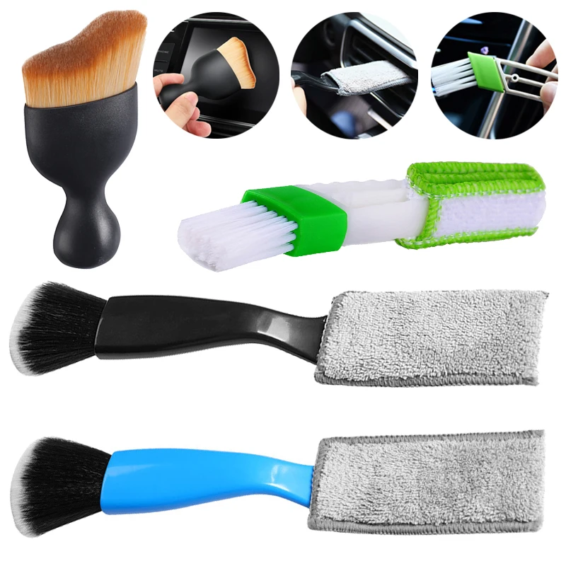 Щетка для удаления пыли на приборной панели автомобиля