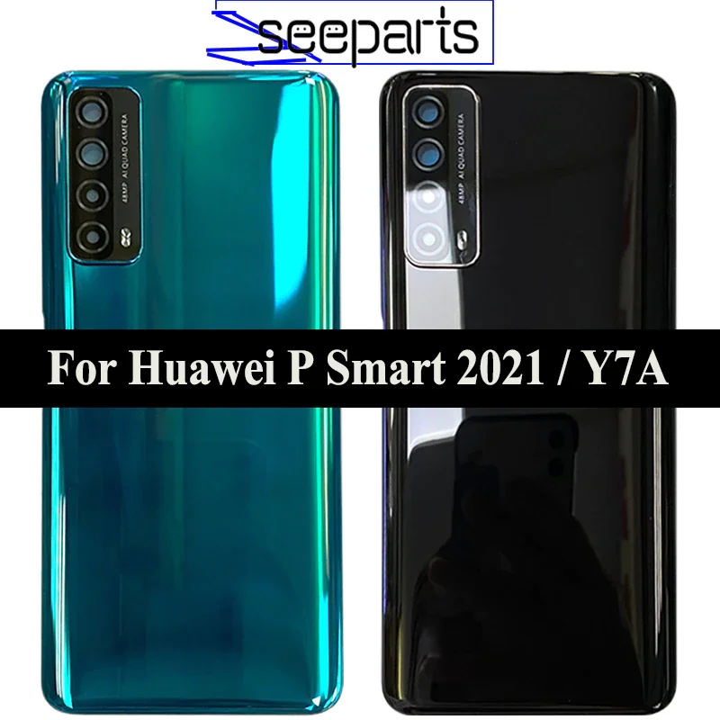 Per Huawei P Smart 2021 Coperchio Batteria Posteriore Sostituzione Custodia Porta Posteriore Per Huawei Y7A Ppa-Lx2 Coperchio Batteria Lx3