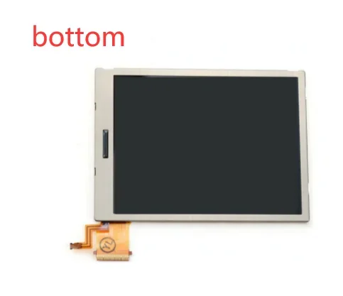 Replacement Top Upper & Bottom Lower Down LCD Screen for Nintendo 3DS LCD with Touch Screen Digitizer Glass Display Touch Panel