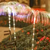 Solar Jellyfish Light Outdoor Waterproof Flowers Garden Lamp 7 Color Changing Landscape Yard Patio Pathway Christmas Sun Light 2