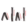 Portable Foldable Pocket Combs Oil Head Plastic Beard Combs Hair Styling Tool Combs For Man Women Folding Comb Barber Hair Tool 6