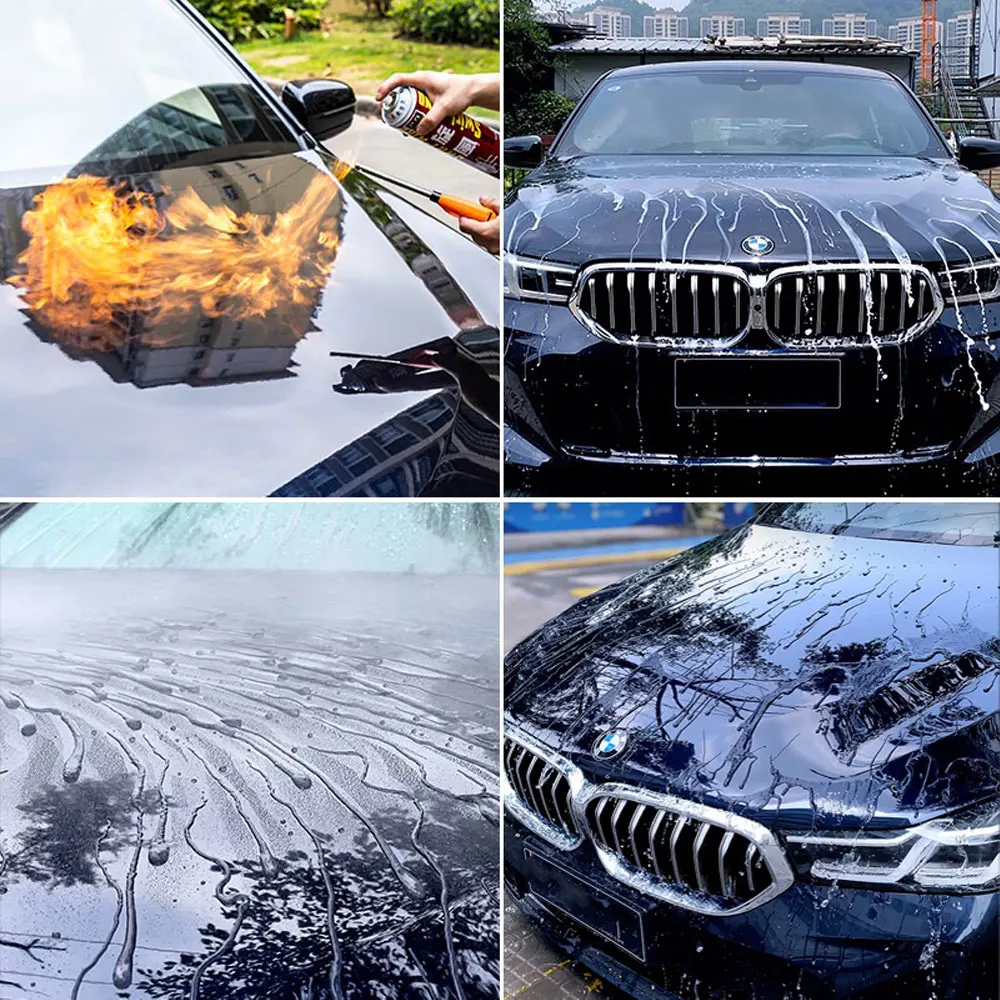 Ceramic Quick Detailer&Coating Spray V6 Auto Nano Waterproof Instant Shine Paint Superior Protection Hydrophobic Water Repellent