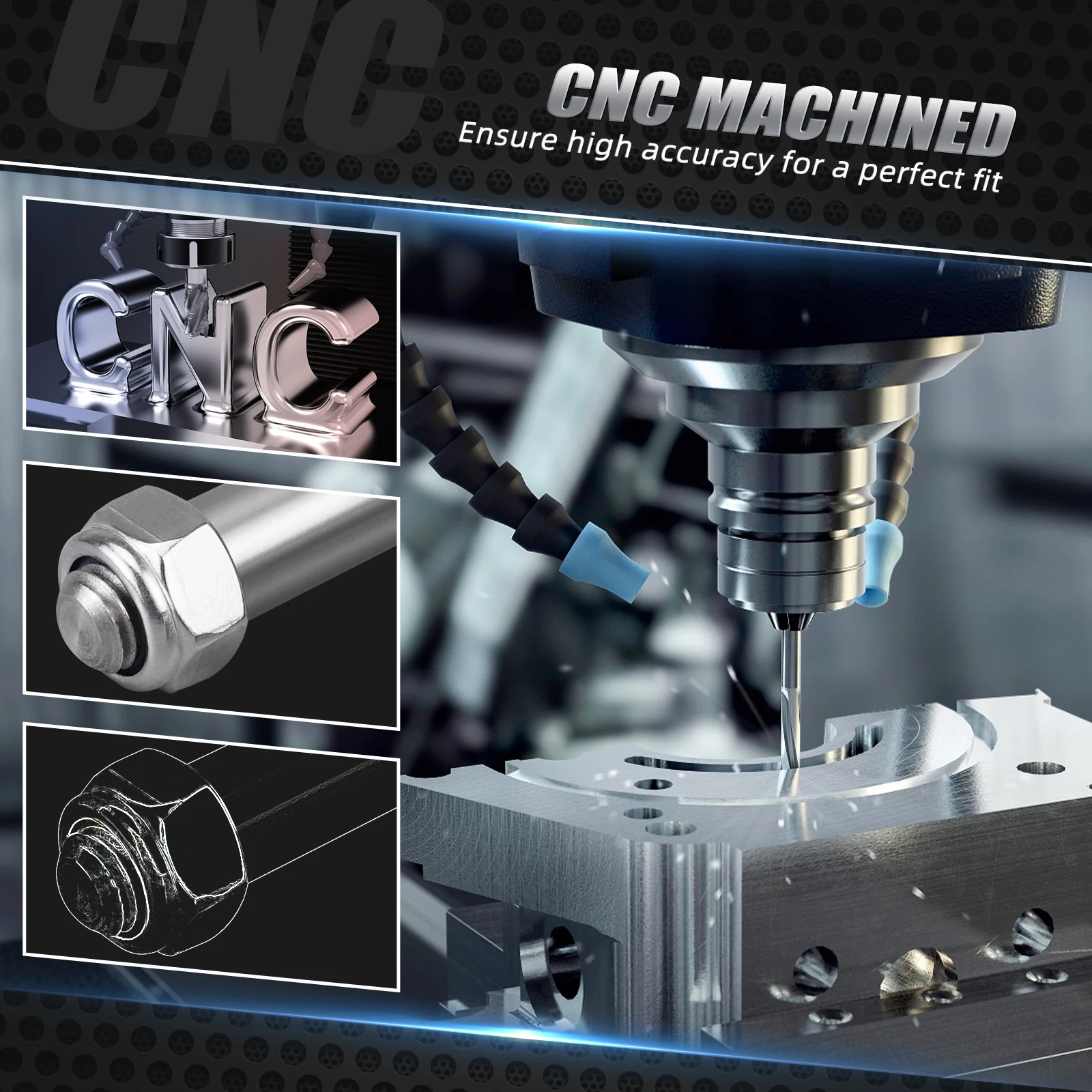 NICECNC für 2024 KTM EXC 300 EXCF 350 SX 125 SXF 450 Husqvarna TE300 TE250 GasGas EC300 Motorrad Fußraste Fußstütze Mount Pins – Detail 12