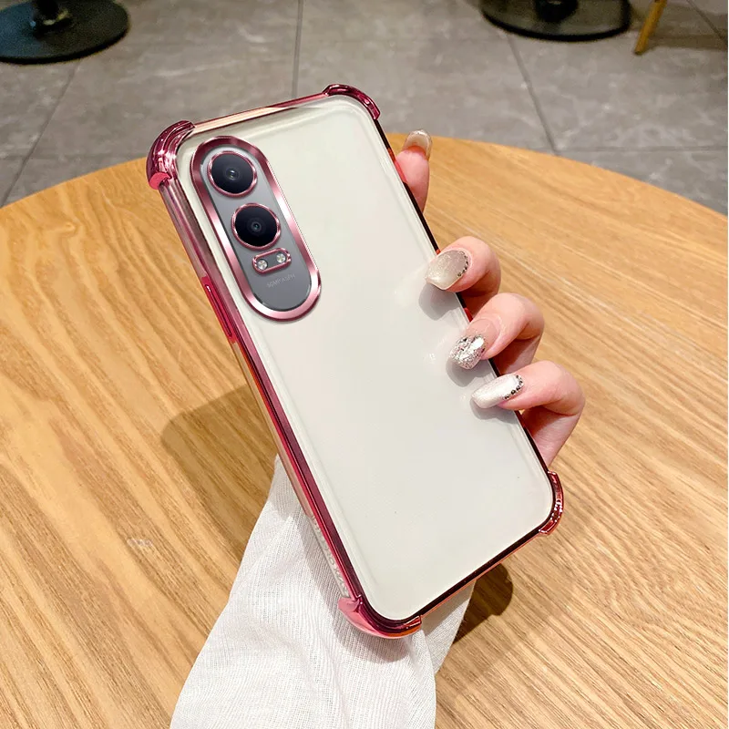 Clear Electroplate Shockproof Phone Case Bumper
