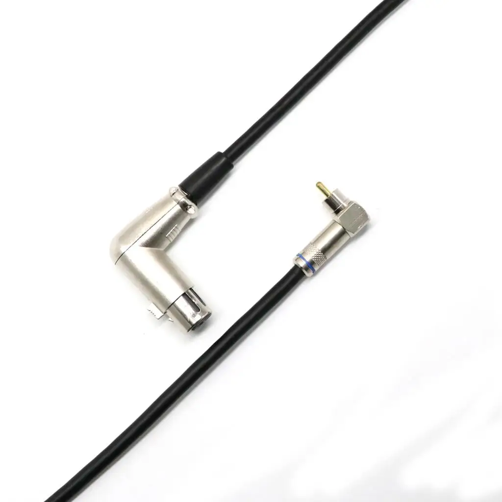 XLR to RCA Converter Premium 1ft Audio Cable Shielded for Mixing Console Speaker Amplifier Equipment