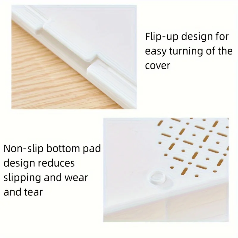 Multi-Functional Kitchen Tool Plastic 3-In-1 Chopping Board, Egg Tray, And Fruit Box-Suitable for Food Contact