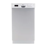 18-Inch Stainless Steel Dishwasher LED Display 3 Wash Options 6 Cycles Low Noise Rating 53dB Compact Maximum Capacity Advanced 1