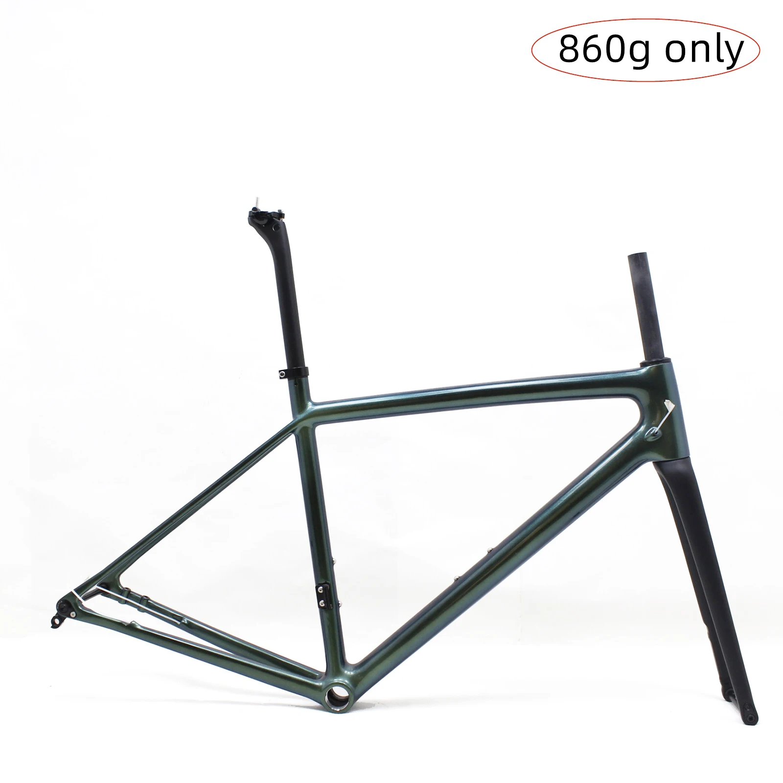 2023 New Carbon Road Bike Frame Disc Brake 700*28C Bike Frameset Supr