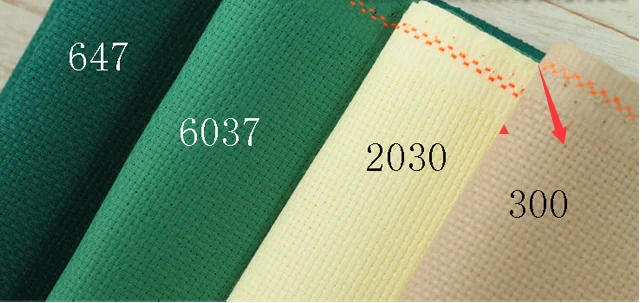 14CT 18CT 25CT 28CT Aida Cloth Cotton Embroidery Cross Stitch Fabric DIY Needlework Sewing Handcraft for Women Mom cross stitch fabric embroidery fabric
