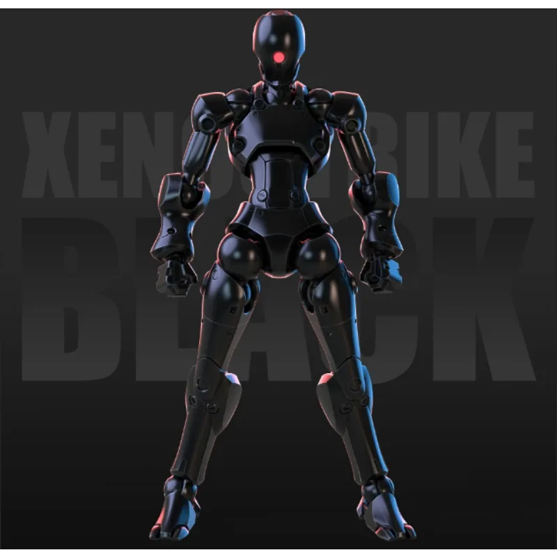3.75inch Super Movable Humanoid Body Strong Attack Alien Figure Assembly Model Toy Collection Gift