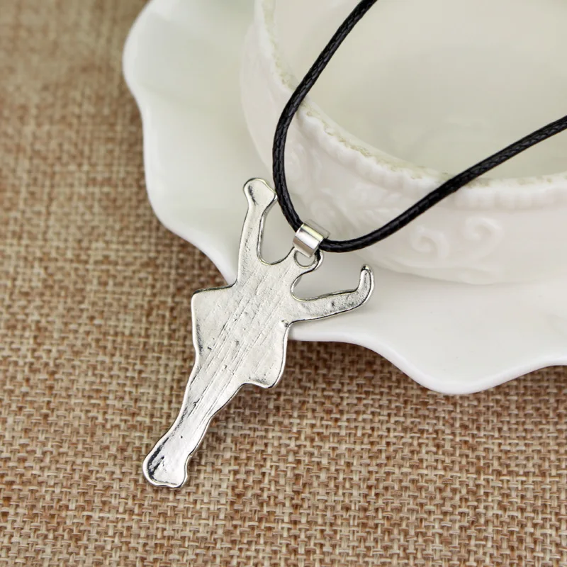 Pop Star Singer MJ Necklace Dancing Michael Jackson Enamel Pendant Necklace For Fans Monumental Jewelry Accessories necklace pendant anime necklace game necklace