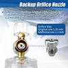 1L Transparent Foam Cannon Kit – 360° Rotating Adjustable Nozzle M22/1/4 Quick Connect Spare Orifice Nozzle for Pressure Washer 6