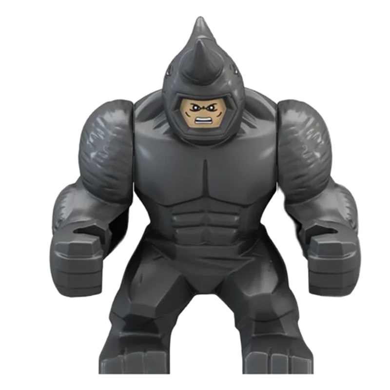 Disney Building Blocks Mini Model Figures Big Goblin Spiderman Iron Man Venom Captain Hawk Deadpool Technic Armor City Gift Toys 4