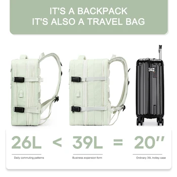 Travel Backpack For Women Large Luggage Bags for Men Students Business Laptop Backpack Men's Trip USB Charge Sports Bag Mochila