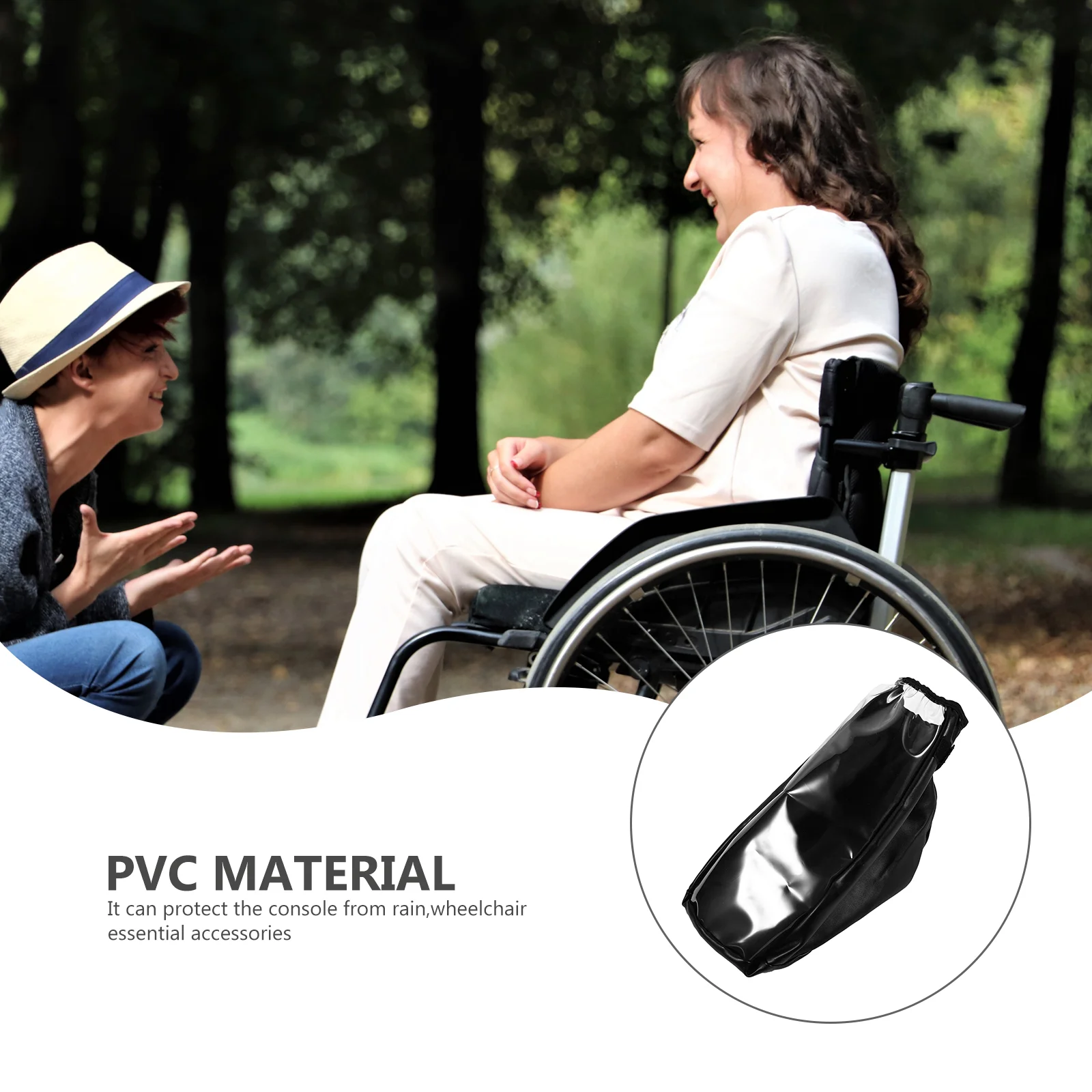 Transparent Chair Clear Chairs Wheelchair Controller Cover Wheelchairs Joystick Electric Protective 6