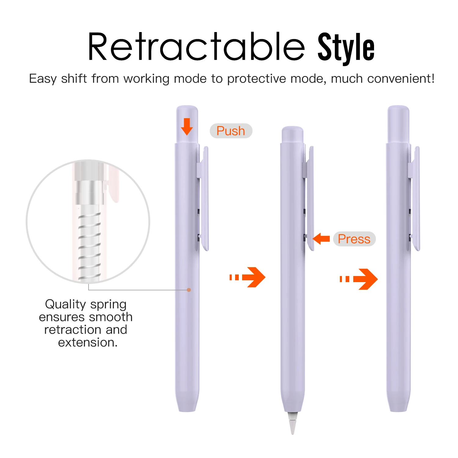 para Lápis de Maçã Case para Ipad Tablet Caneta de Toque Stylus Capa Protetora Capa Lápis Cases de Suporte - Imagem 5