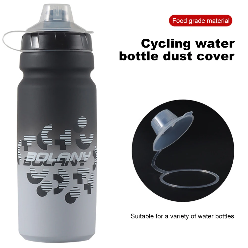 넓은 입 디자인 자전거 물병, 스퀴즈 물병, 체육관 스포츠용 BPA 프리 누출 방지, 750ml