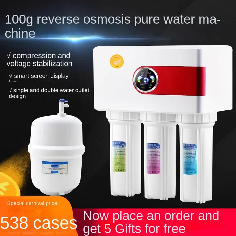 water purifier household kitchen direct drinking water purifier dual-outlet intelligent ro reverse osmosis