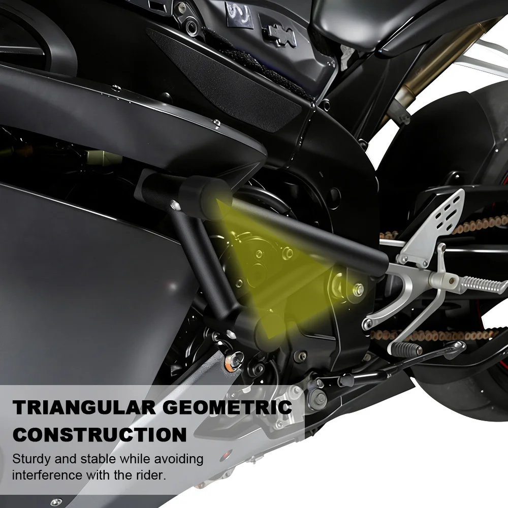 오토바이 하이웨이 바 프로텍터 레이스 레일 스틸 스턴트 크래시 케이지 엔진 가드 크래시 바 YZF-R1 YZFR1 R1 2007-2008 야마하용
