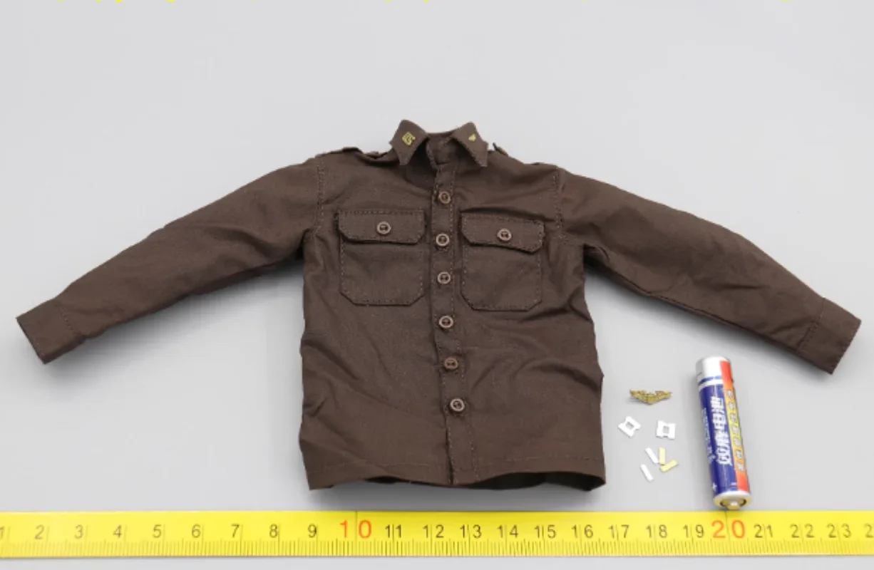 

Модель рубашки DID A80167 1/6 для солдатиков 12 дюймов, Вторая мировая война, американский армейский пилот ВВС, капитан