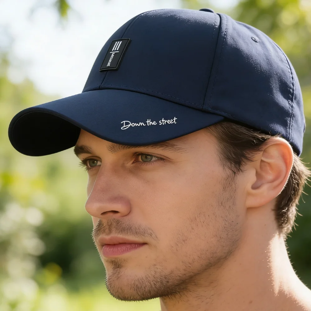 Hochwertige modische Baseballkappe für Herren, Outdoor-Anglerkappe, Sportmütze, Freizeitkappe für Männer im Sonderangebot – Detail 5