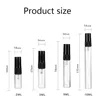 50pcs+4 Accessories 10ML Refillable Glass Spray Bottle with 50 Spray Bottles, 1 Dropper, 1 Funnel, 1 Dispenser, 1 Syringe 6