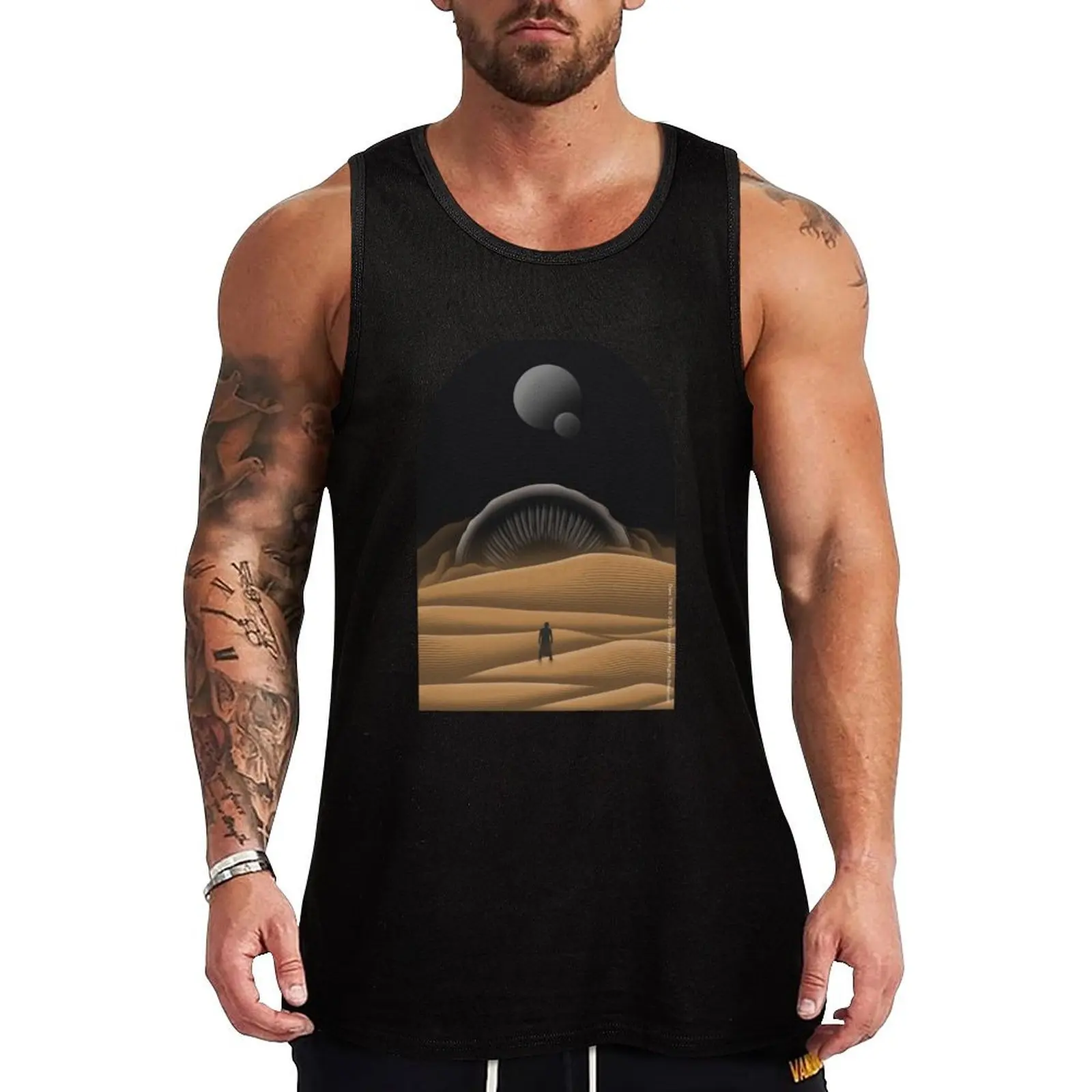 

Dune, Arrakis Tank Top anime t-shirts men clothes