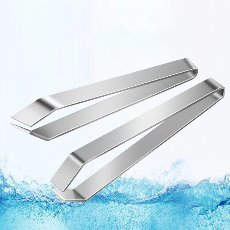 

1Pcs 430 Stainless Steel Fish Bone Tweezers Pincer Clip Puller Remover Tongs Fish Bone Plucking Clamp Kitchen Gadgets Tools