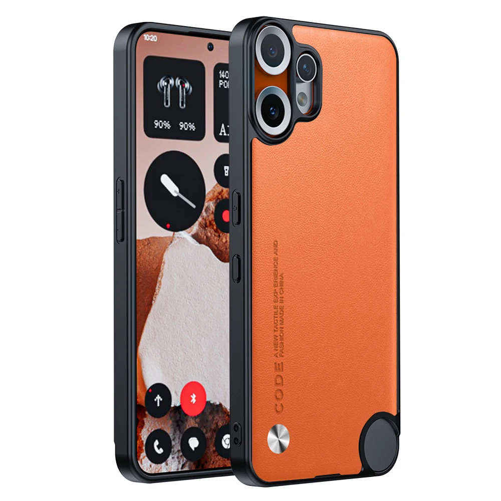Luxury Fiber Texture PU-Leather Shockproof Phone Case