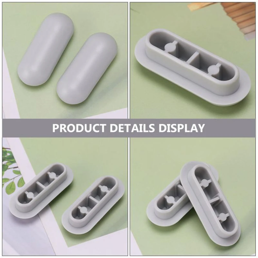 

Toilet Cover Bumper Buffer ABS+TPE Accessory Adapter Assembly Bathroom Cushion Fitting Part Shock-proof Toilets Seat