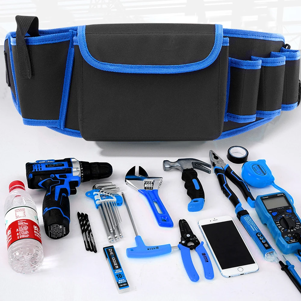 Tool Pocket Multifunctional Oxford Cloth Thickened Electric Maintenance Aerial Work Long Portable