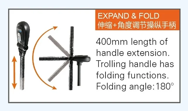 조용하고 강력한 낚시 경험을 위한 Hashwing Protruar 트랜섬 마운트 전기 트롤링 모터