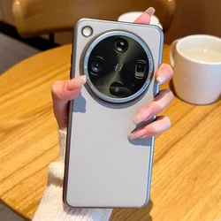 Fashion Lichee Pattern PU Leather + Electroplate Frame Phone Case for Oppo Find X8s (Grey)