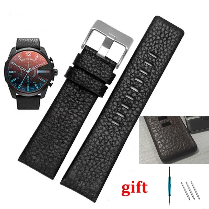 Premium Cowhide Leather Watch Strap - Multiple Sizes Available