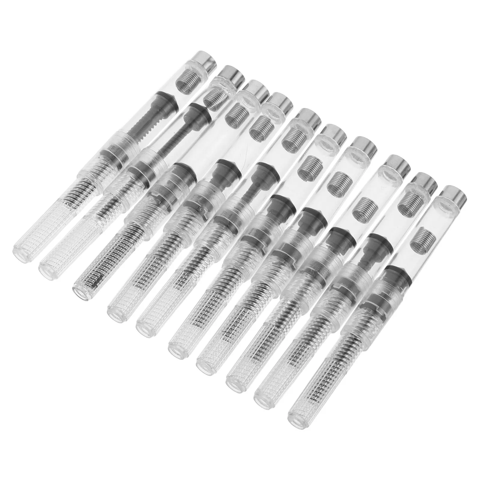 10pcs Fountain Pen Ink Converter Universal Refillable Fountain Pen Ink Converter Absorber Filling Tool For Office School Travel