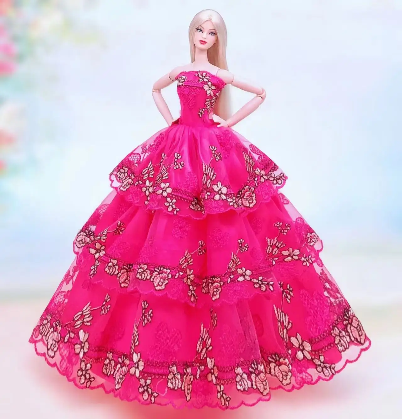 case for 30cm doll clothes Princess dress