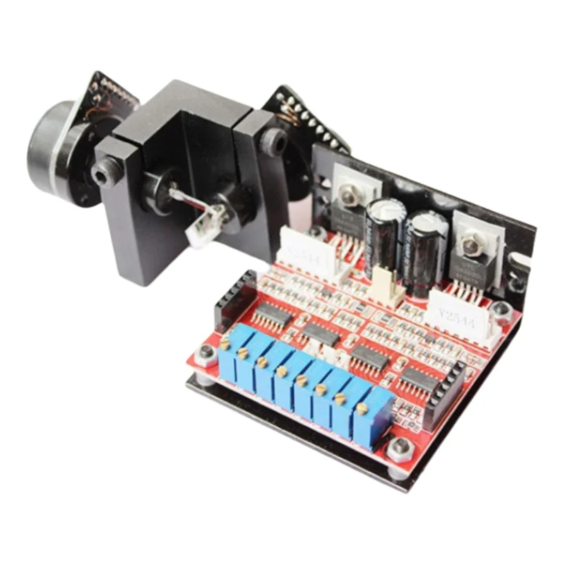 15Kpps 레이저 갈보 모듈 DIY SLA 3D 스캐닝 갈바노미터 진동기 렌즈 애니메이션 무대 조명