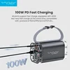Vyvylabs Power Bank 100W 40000mAh Fast Charge Digital Display Powerbank Portable Waterproof Charger With Light For Outdoor 4