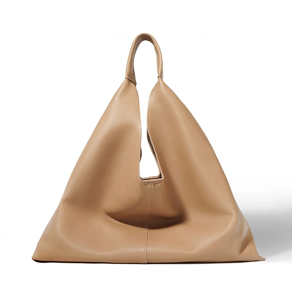 

Cowhide Tote Women's Bags Big Capacity Casual Design Handbags Genuine Leather Shoulder Bag Soft Handle Suit for Shopping Travel